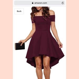 NWT Maroon formal dress size medium